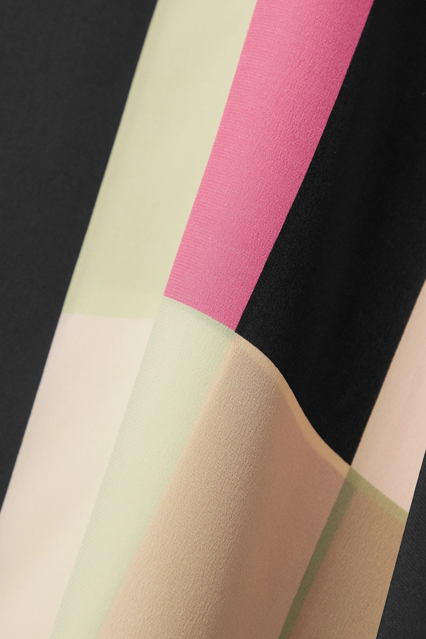 Elegant Black Multicolor Block Print Kaftan