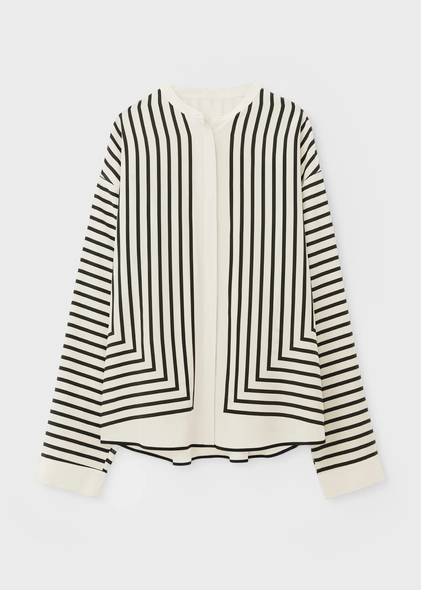 Monochrome Mirage Co-ord Set – Satin Elegance