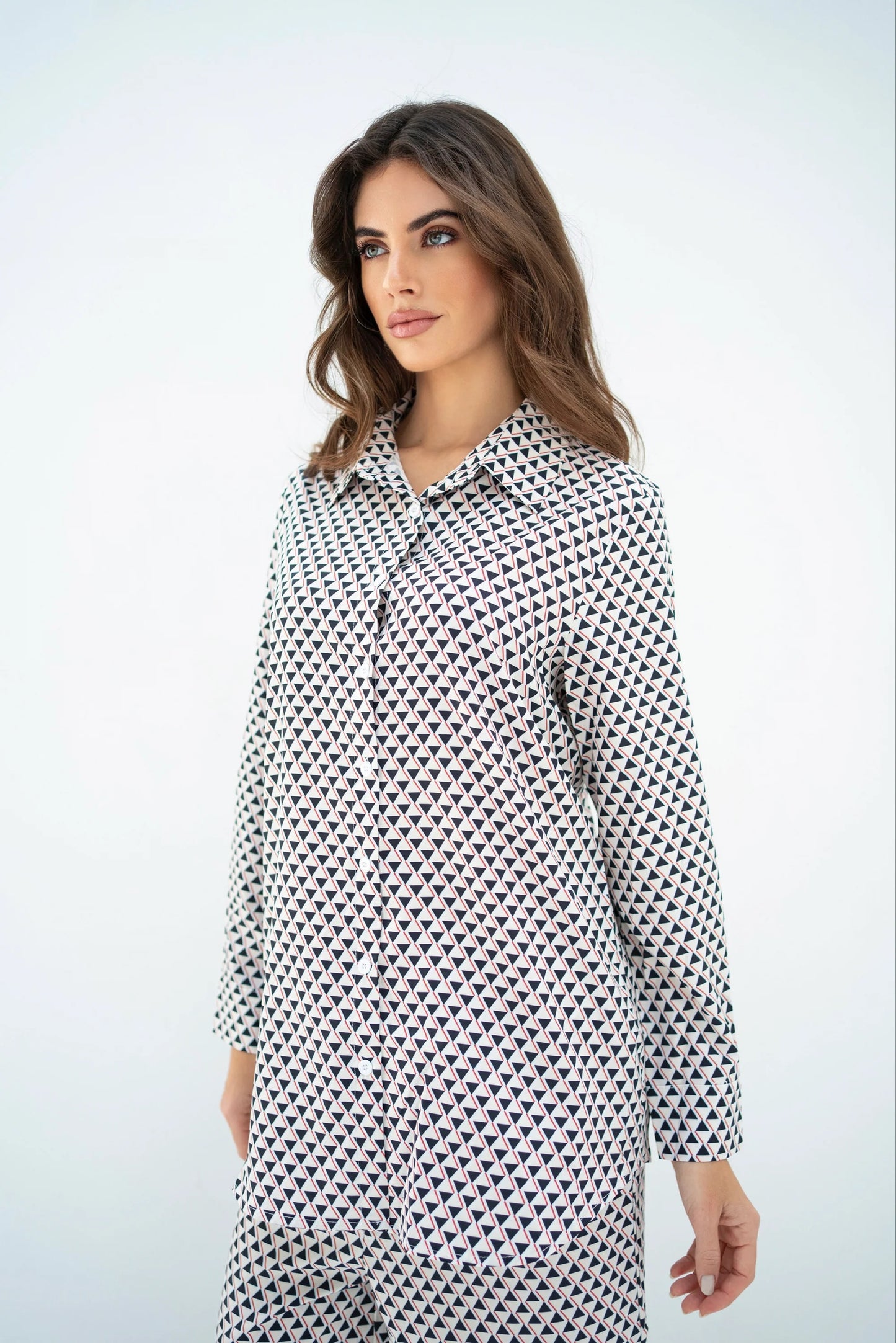 Minimal Muse Geometric Co-ord Set – Classic Black & White