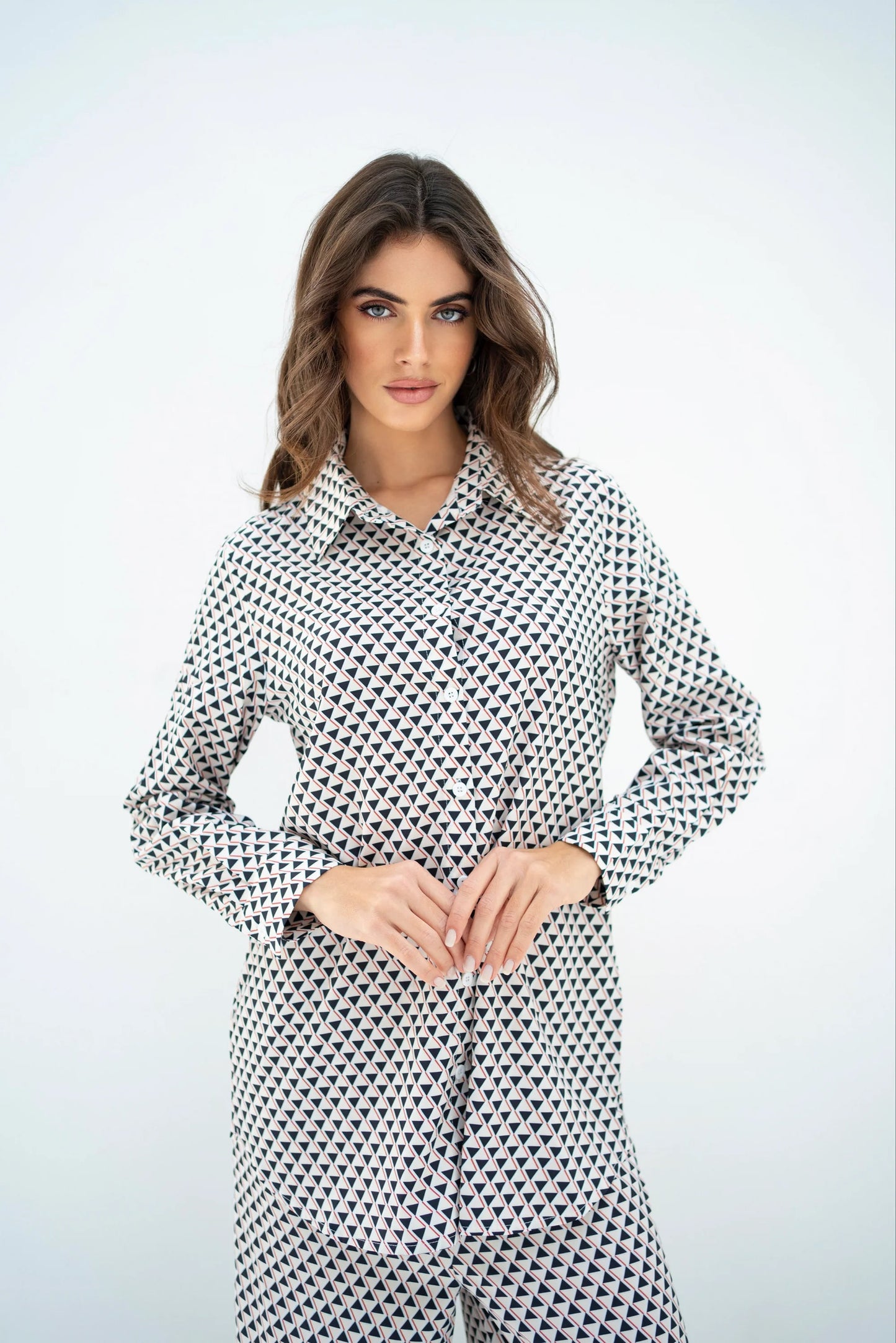 Minimal Muse Geometric Co-ord Set – Classic Black & White