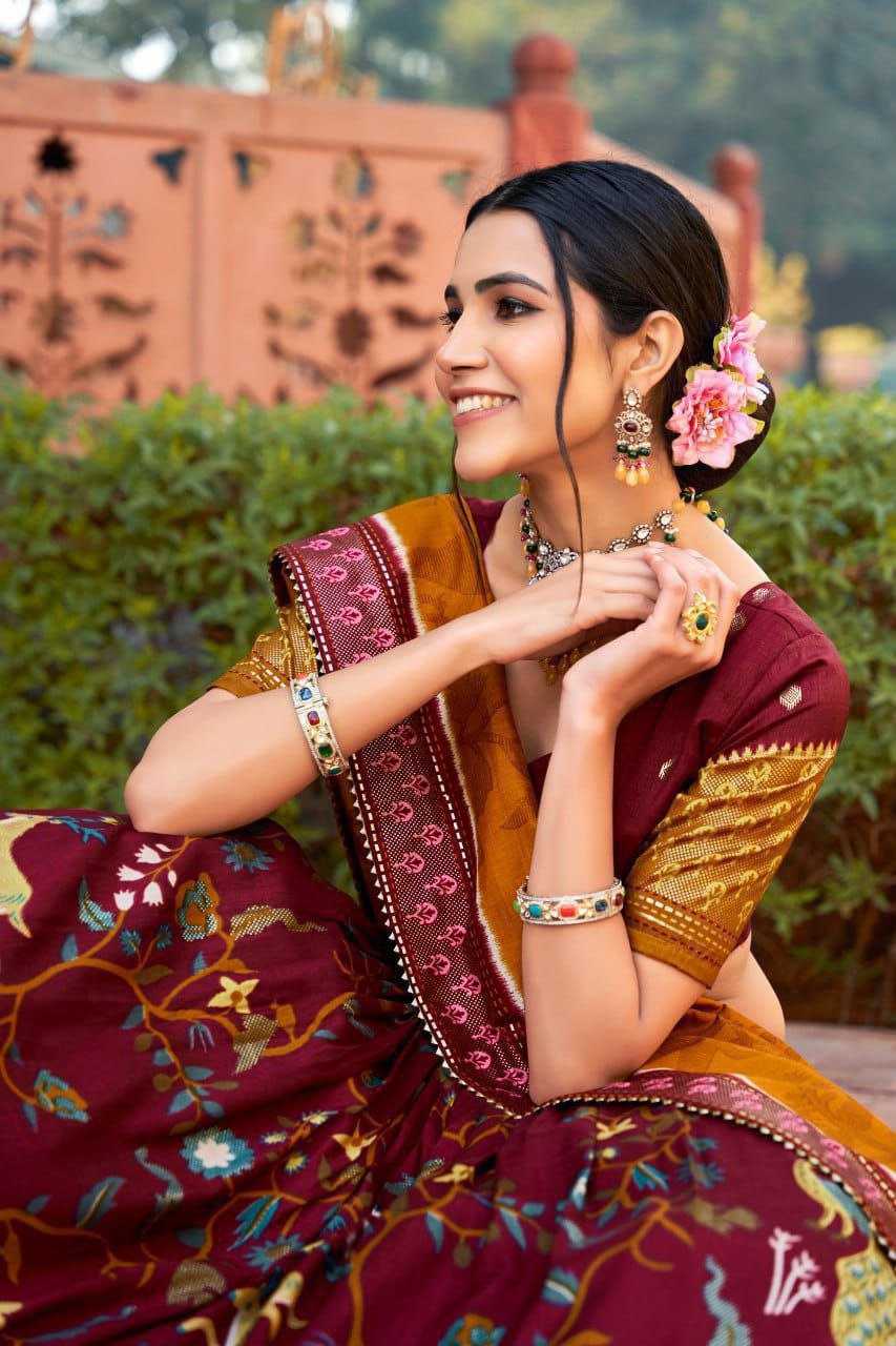 Tussar Silk Minakari Lehenga – Royal Festive Edition